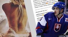 Nemravná fotka slovenského hokejisty: Ukázal nahou přítelkyni!