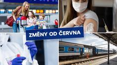 ZMĚNY OD ČERVNA: Nová pravidla pro testování, cestování i očkování