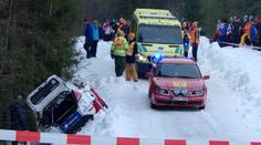 Auto při rallye smetlo českého fotografa! Letěl několik metrů