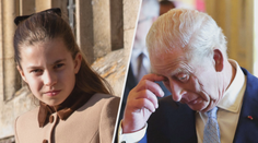 Zklamání pro princeznu Charlotte. Král dává před vnučkou přednost práci