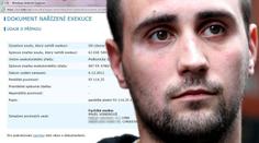 Atentátník Vondrouš dluží téměř 100 000 Kč. Víme, za co!