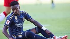 Další ztráta pro Real Madrid. Vinícius bude týmu chybět několik týdnů