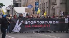 Poláci protestovali proti nehumánnímu chování vlády vůči migrantům