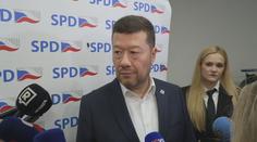 Soud s SPD kvůli údajně nenávistným plakátům začne v květnu, Okamuru chrání imunita
