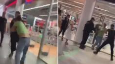 VIDEO: Rvačku ochranky s tátou kvůli roušce musela sledovat malá dcera