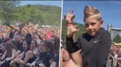 VIDEO: Výstřední účesy a pogující dav. Na festival v Brněnci dorazily stovky punkáčů
