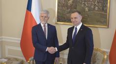 Pavel jednal s prezidentem Dudou. Známe cenu našeho spojenectví, řekl