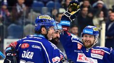 Spartě se daří, vyhrála potřetí v řadě. Jágrova asistence rozhodla