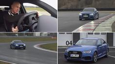 VIDEOTEST - Masakr s Audi RS3 na okruhu v Mostě!
