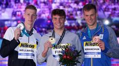 Ukrajinský plavec vybojoval na MS bronz. Věnoval ho otci, který válčí na frontě