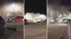 Běsnící dav vyplenil autosalon. Rozkradl superkáry za miliony! VIDEO