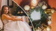 Celebrity se pochlubily adventní výzdobou. Podívejte se, jak zapalují svíčku. GALERIE