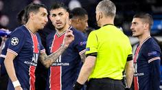 Rozhodčí čelí obvinění, že sprostě urážel hráče PSG v Lize mistrů