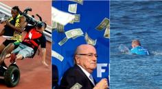 Bolt, Ronaldo či žralok. Která sportovní videa ovládla rok 2015?