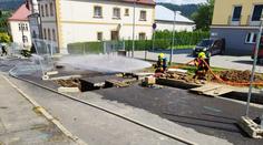 Hasiči na Bruntálsku zasahovali u požáru plynu, evakuovali desítky lidí