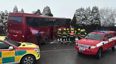 Prahu překvapil sníh. Kolabovala doprava, autobusy nabíraly zpoždění nebo nejely vůbec