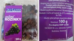Inspekce odhalila toxické rozinky! Mohou škodit ledvinám a střevům