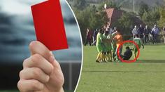 Fotbal se zvrhnul v nechutné násilí, rozhodčí dostal kopanec do hlavy