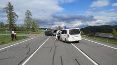 Řidič měl zavinit nehodu na jihu Čech a z místa ujet. Policie po něm pátrá