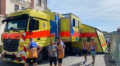 Traumaplán v Praze: Desítky běžců zkolabovaly při půlmaratonu