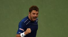 Švýcarský tenista Wawrinka slaví, na party pozval imaginární kámoše