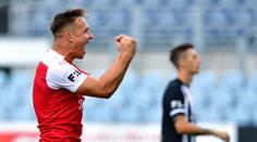 Deset! Pražská Slavia nasázela karlovarské dvouciferný počet gólů