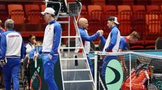 Drama při Davis Cupu v Jihlavě. Během zápasu zkolaboval fanoušek
