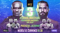 Výsledky UFC 251: Masvidalova jízda skončila. Zato Procházka může slavit