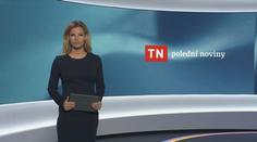 Polední Televizní noviny – pondělí 12. září