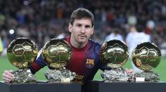 Zlatý míč vyhrál Messi! Je to jeho rekordní šestá výhra