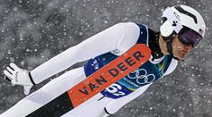 Nebezpečné selhání na olympiádě. Američana na můstku trefil fukar