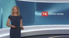 Polední Televizní noviny – pondělí 5. září