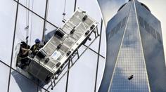 Hodiny hrůzy! Dělníci viseli na plošině mrakodrapu v New Yorku