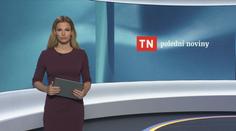 Polední Televizní noviny - pondělí 21. března