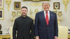 Zelenskyj se v Bílém domě sešel s Trumpem. Jednali o zbraních a diplomacii
