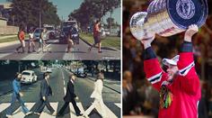 Kam ten Stanley Cup nese? Fotka Beatles inspirovala i Toewse