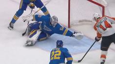 Aspirant na zákrok sezóny NHL. Gólman St. Louis na zemi čaroval