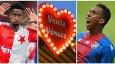 Mosquera, Olayinka a další cizinci zpívají vánoční koledy. Jak to fotbalistům šlo?