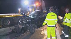 Srážka dvou aut zablokovala hlavní tah z Liberce na Prahu. Zranilo se pět lidí
