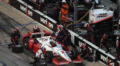 Takhle to dělají v IndyCar: Pitstop zvládne šest mechaniků. VIDEO