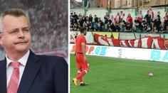 Fanoušci Slavie napravují ostudu, Tvrdík označil gesto za nechutné!