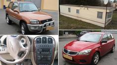 DRAŽBA: Chrysler za 25 tisíc, Audi za 12 a mobilní dům za 70!