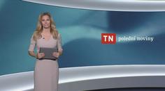Polední Televizní noviny – pondělí 9. října