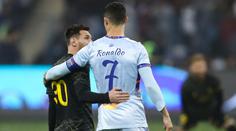 Je hezké vidět staré přátele, napsal Ronaldo ke společné fotce s Messim