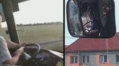 Čtení a psaní zpráv při řízení. Někteří řidiči autobusů takto hazardují