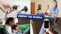 Životní minimum, nárok na ošetřovné, ceny energií: Toto se od dubna změní!