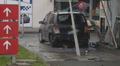 Čerpací stanicí na Svitavsku otřásl výbuch: Explodovalo auto na plyn!