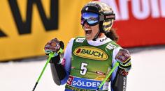 První závod sezóny vyhrála Brignoneová, Shiffrinová v Söldenu selhala