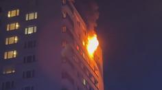 Perná noc pražských hasičů! Hořela ubytovna i byt ve 12. patře