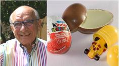Zemřel William Salice, vynálezce kinder vajíček. Bylo mu 83 let